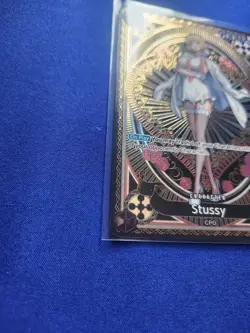 Bandai One Piece CCG Stussy Super Rare Full Art Special Foil Card OP07-085 SP - Image 5