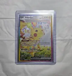 Pokemon Pikachu TCG EX Card 238/191 Surging Sparks SIR, Mint Condition - Image 1