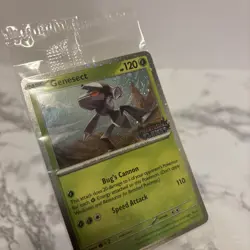 Pokemon Genesect 008/094 Best Buy Phantasmal Flames Stamped Promo Card Brand NEW - Image 2