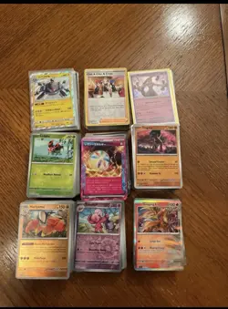 Over 600 Modern Holo And Reverse Holo Pokemon Cards Job Lot Bulk - Image 1
