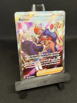 Raihan - GG65/GG70 - Pokemon Crown Zenith Galarian Gallery Full Art Card NM - Image 1