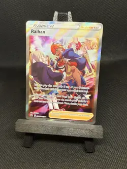 Raihan - GG65/GG70 - Pokemon Crown Zenith Galarian Gallery Full Art Card NM - Image 2