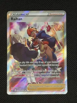 Raihan - GG65/GG70 - Pokemon Crown Zenith Galarian Gallery Full Art Card NM - Image 4