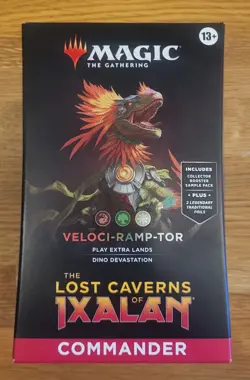 MTG - The Lost Caverns of Ixalan - Veloci-Ramp-Tor Commander Deck New/Sealed - Image 1