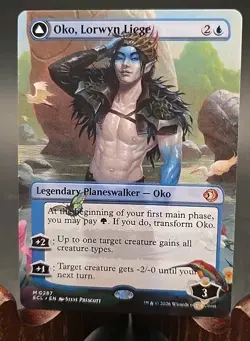 Oko, Lorwyn Liege (Borderless) Lorwyn Eclipsed MTG Regular Near Mint - Image 1