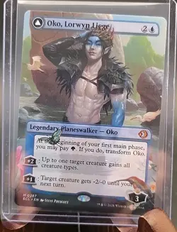 Oko, Lorwyn Liege (Borderless) Lorwyn Eclipsed MTG Regular Near Mint - Image 3