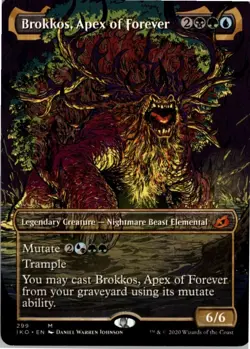 Brokkos, Apex of Forever (Showcase) M Ikoria: Lair of Behemoths 299 NM MTG x1 - Image 1