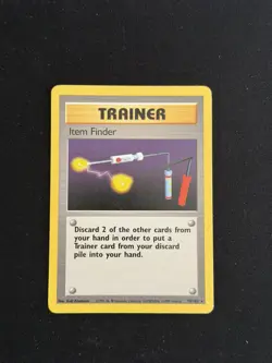 Item Finder 74/102 - Base Set - Rare - Pokemon TCG - Image 1