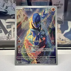 Sawk 130/086 Sv: White Flare Illustration Rare Near Mint Pokemon TCG - Image 1