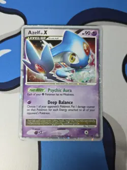 Azelf LV x 140/146 D&P Legends Awakened Ultra Rare Holo Pokemon - Image 3