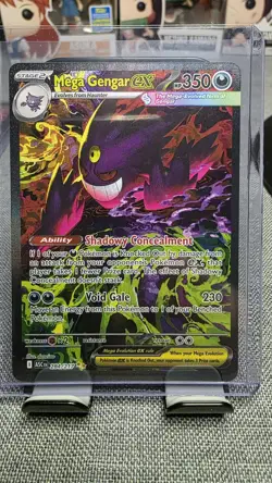 Mega Gengar ex 284/217 SIR Secret Rare Pokemon Ascended Heroes MINT Pack Fresh - Image 1