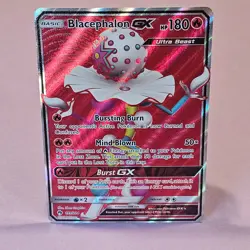 Blacephalon GX 199/214 Holo ~Ultra Beast~ Alola Gallery~Gen VII~ Pokemon TCG NM- - Image 1