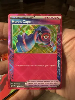 Hero's Cape (ACE SPEC Rare) Pokemon Temporal Forces 152/162 - Image 1