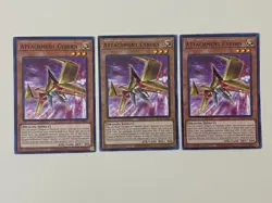 Yugioh - Attachment Cybern x 3 - 1st Edition NM - Plus Free Holo Card - Image 1