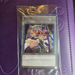 YUGIOH - YAMI YUGI & MAGICIANS' COMBINATION - TKN5 - SUPER RARE - TOKEN Sealed - Image 1