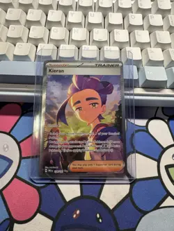 Pokemon TCG Kieran Trainer Prismatic Evolutions Card 174/131 Sir - Image 1