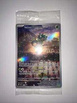 Teal Mask Ogerpon 123 Sv: Scarlet & Violet Promo Cards Holo Sealed - Image 2