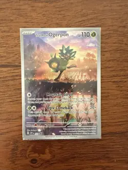 Teal Mask Ogerpon 123 Sv: Scarlet & Violet Promo Cards Holo SEALED - Image 1
