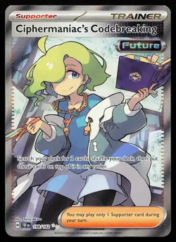 Ciphermaniac's Codebreaking 198/162 Ultra Rare Temporal Forces Pokemon Card - Image 1