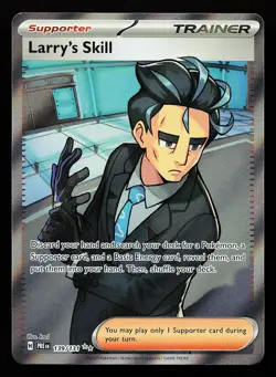 Larry's Skill 139/131 Ultra Rare Prismatic Evolutions Pokemon Card - Image 1