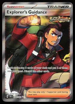 Explorer's Guidance 200/162 Ultra Rare Temporal Forces Pokemon Card - Image 1