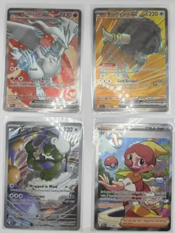 2025 Pokemon S&V White Flare 8 Card Lot IRs, FAs, Victini Promo Near Mint - Image 3
