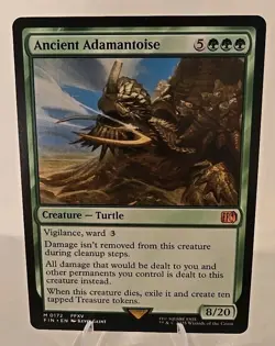 Ancient Adamantoise MTG Final Fantasy Foil - Image 1