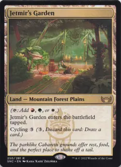 Jetmir's Garden New Capenna Regular Rare #250 NM MTG - Image 1