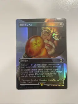 Dino DNA (Borderless) Universes Beyond: Jurassic World Collection Foil - Image 1