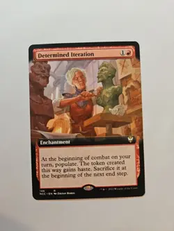 Determined Iteration (Extended Art) Commander: Streets of New Capenna Regular - Image 1