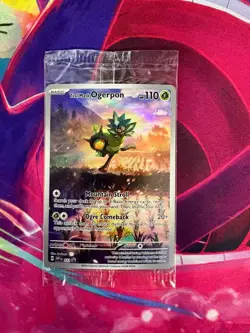 Teal Mask Ogerpon SVP123 Twilight Masquerade Promo Sealed Pokemon TCG - Image 1