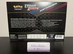 Pokemon TCG: CROWN ZENITH - Premium Figure Collection [SHINY ZAMAZENTA] SEALED - Image 2