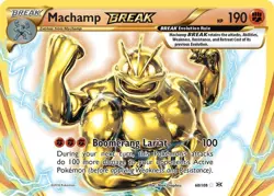 Pokemon TCG - Machamp BREAK 60/108 Evolutions Holo - LP - Image 1