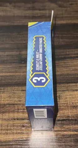 Pokemon Scarlet & Violet Stellar Crown 3 Booster Pack Box New Factory Sealed - Image 4