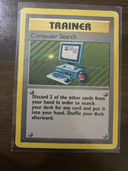 Pokemon TCG - Computer Search 71/102 - Base Set - HP - Image 1