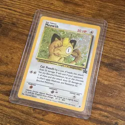 Pokemon TCG WOTC Meowth Black Star Promos Holo. 10 (SEE PHOTOS) - Image 4