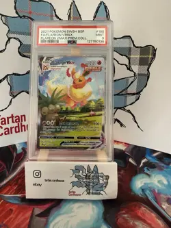 Flareon VMAX SWSH180 Graded Pokemon Promo Card MINT PSA 9 - Image 1