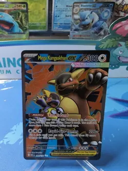 Mega Kangaskhan ex (#164/132) - Holofoil ME - Base Set NM Pokemon - Image 1