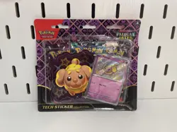 Pokemon Scarlet & Violet Paldean Fates: TECH Sticker Collection - Shiny Fidough - Image 1