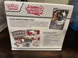 Pokemon Center Exclusive TCG White Flare Elite Trainer Box ETB Factory Sealed - Image 4
