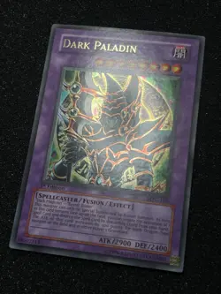 Yugioh Dark Paladin 1st Edition MFC-105 Original Artwork Ultra Rare LP - Image 2