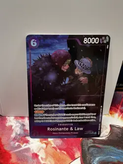 Rosinante & Law (Alternate Art) EB04-038 The Azure Sea's Seven Foil - One Piece - Image 1