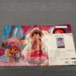 ONE PIECE CARD GAME Official Playmat & Card Set -Whole Cake Island Arc ENGLISH - Image 1
