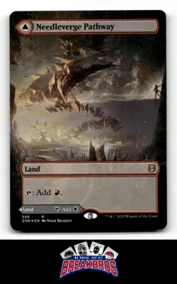 MTG Pillarverge Pathway Art Card #28 NM-MT Magic The Gathering - Image 2