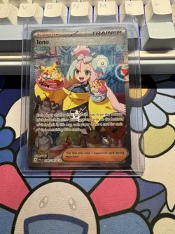 Pokemon Iono Holo Card 269/193 Sv02: Paldea Evolved NM/M Condition - Image 1