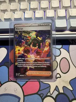 Pokemon TCG Kieran Holo Card Twilight Masquerade 218/167 Sv06 - Image 1