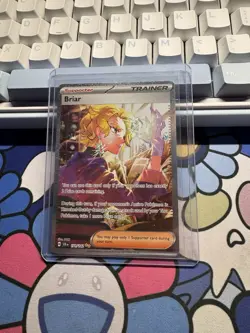 Pokemon TCG Stellar Crown Briar Trainer Holo Card 171/142 Sv07 - Image 1