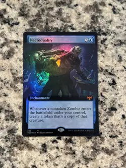 MTG Necroduality Ext Foil Magic: The Gathering Crimson Vow Mythic #362 - Image 1