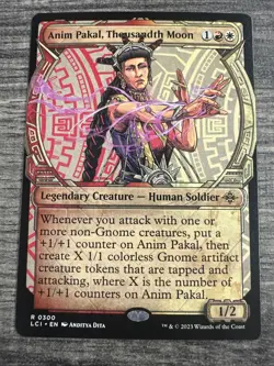 MTG Anim Pakal, Thousandth Moon Lost Caverns of Ixalan NM Showcase - Image 1