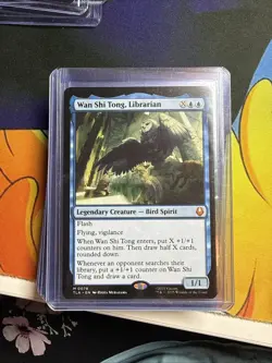 Mtg Wan Shi Tong, Librarian Avatar the Last Airbender TLA Magic mythic # M 0078 - Image 1